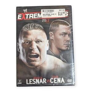 WWE Extreme Rules 2012 DVD Brock Lesnar vs John Cena New Sealed Wrestling